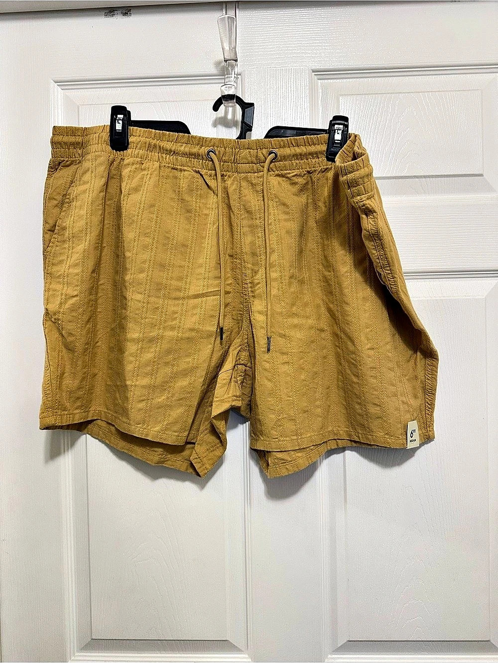 No Boundaries Men's Hybrid Shorts Brown 3XL NWT